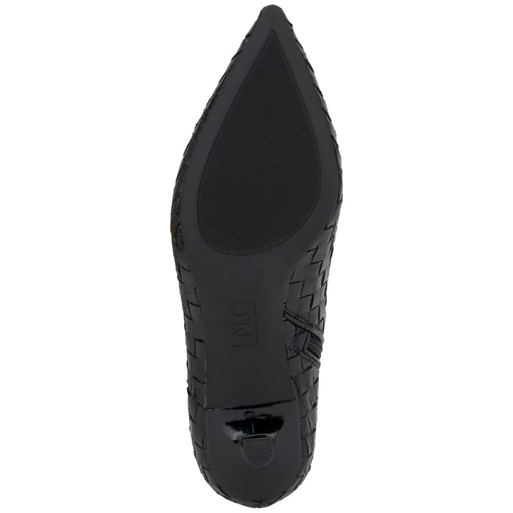I.N.C. International Concepts Womens Raisie Dress Booties Black Woven Size 6M - Picture 3 of 4